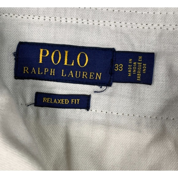 Polo Ralph Lauren Cargo Shorts Men's 33 Olive Green Heavyweight 9.5" Relaxed Fit - Picture 2 of 13